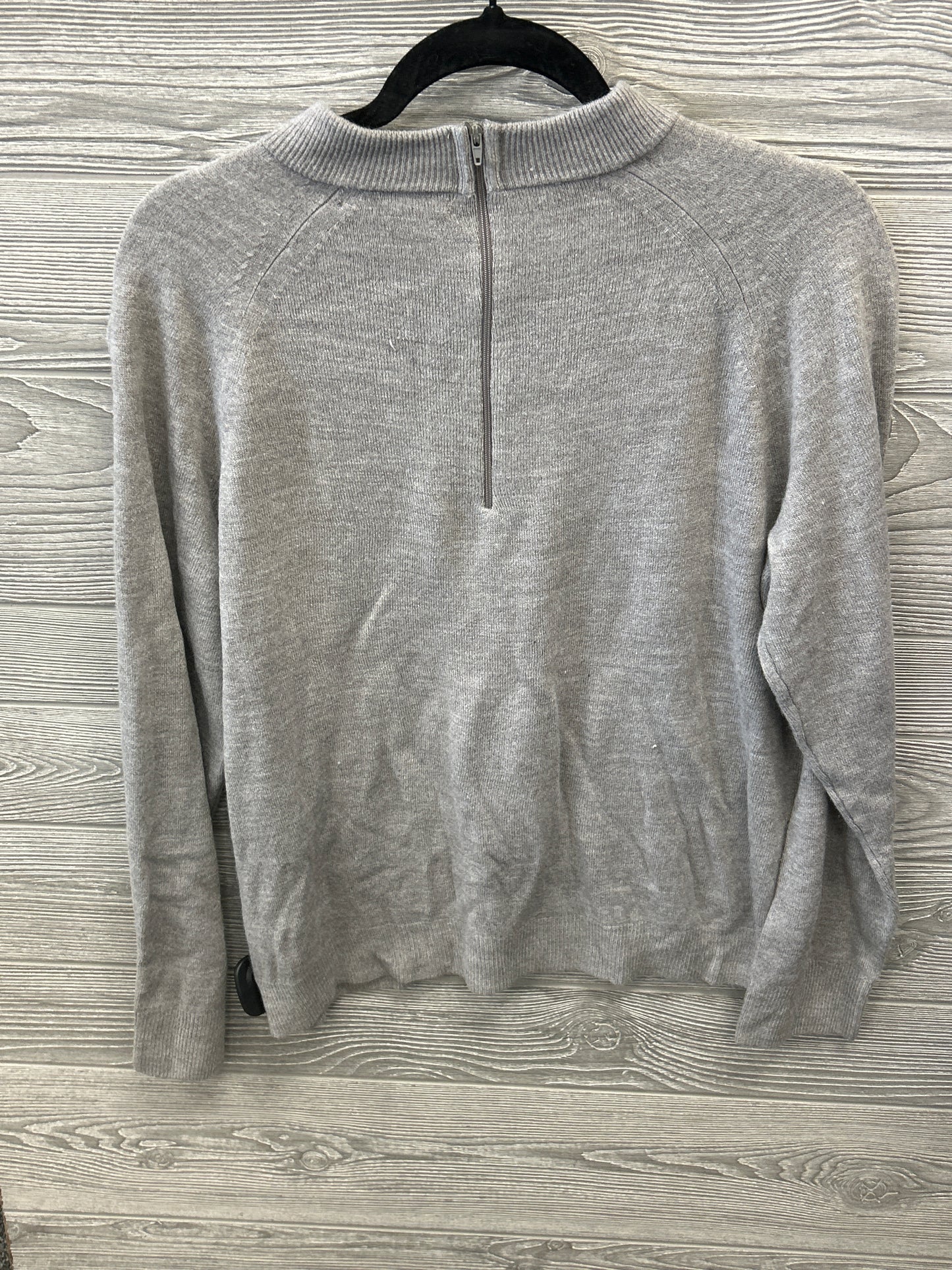 Top Long Sleeve By Mercer Street In Grey, Size: Xl