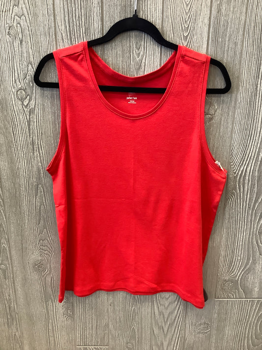 Tank Top By Hanes In Red, Size: Xl