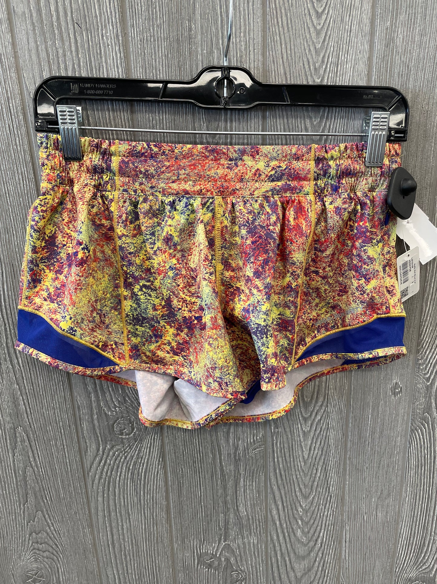 Athletic Shorts By Lululemon In Multi-colored, Size: 8