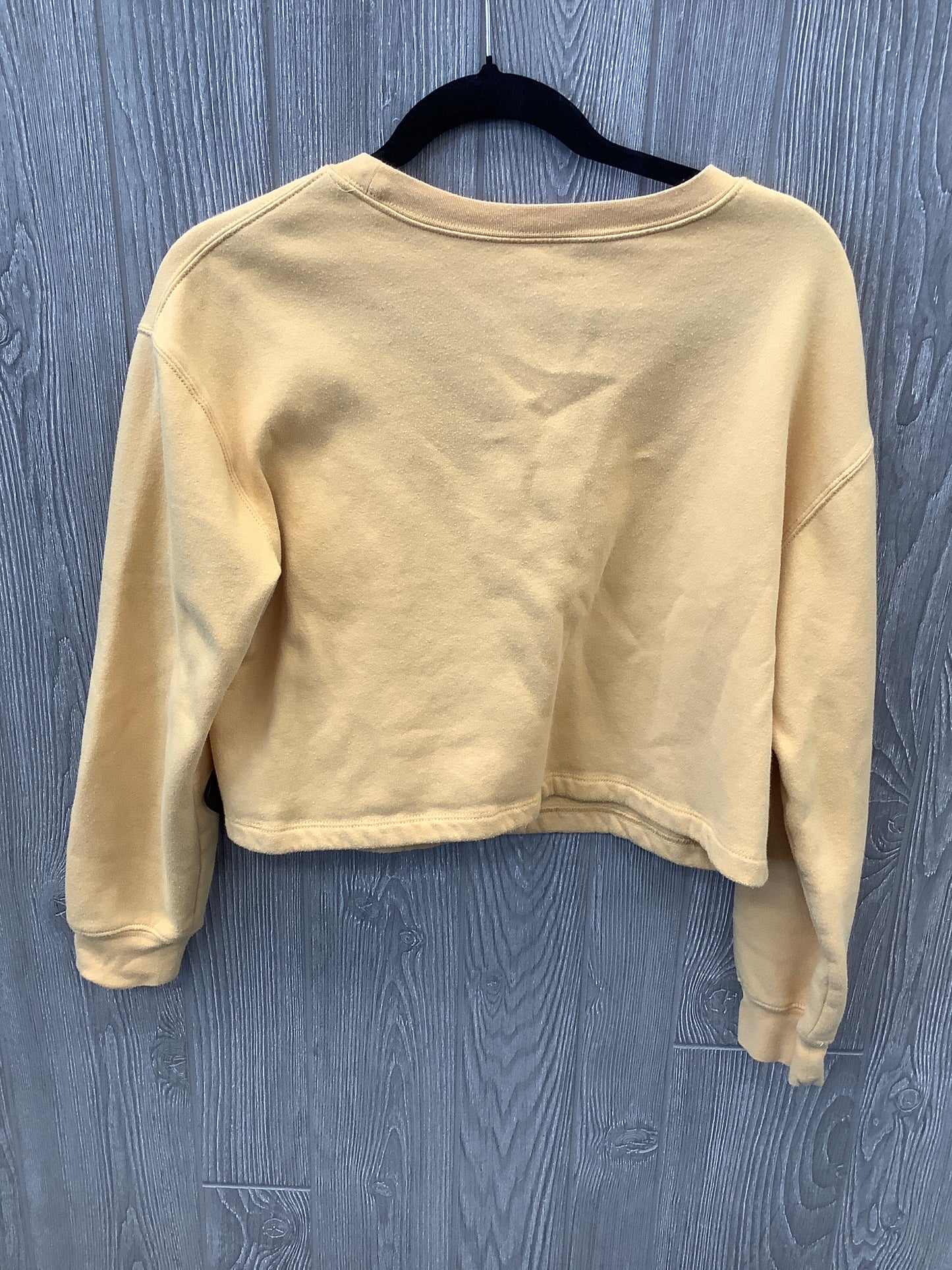 Top Long Sleeve By Awake In Yellow, Size: M