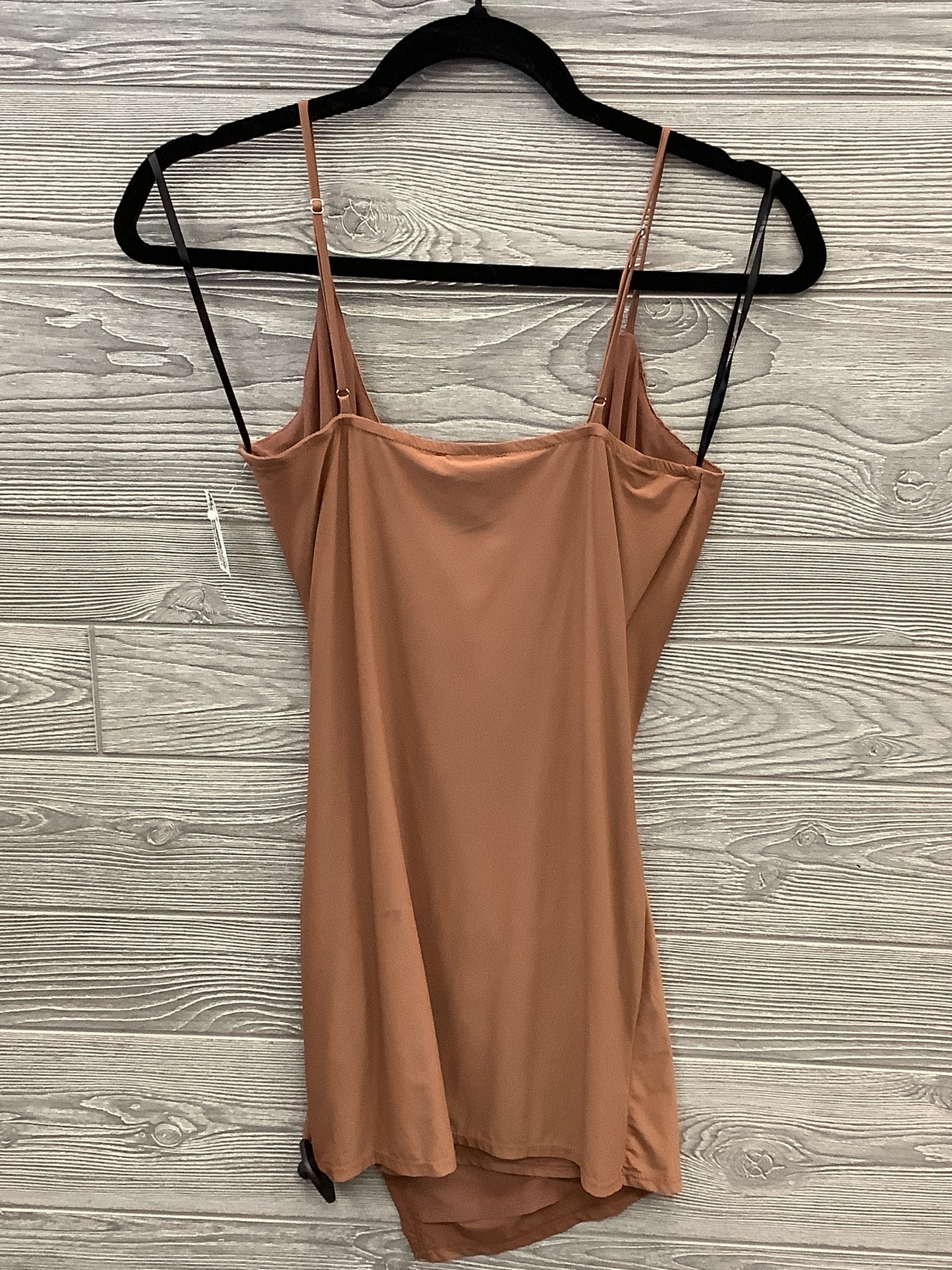 Tunic Sleeveless By Lumiere In Brown, Size: S