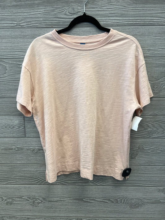 Top Short Sleeve By Old Navy In Pink, Size: M