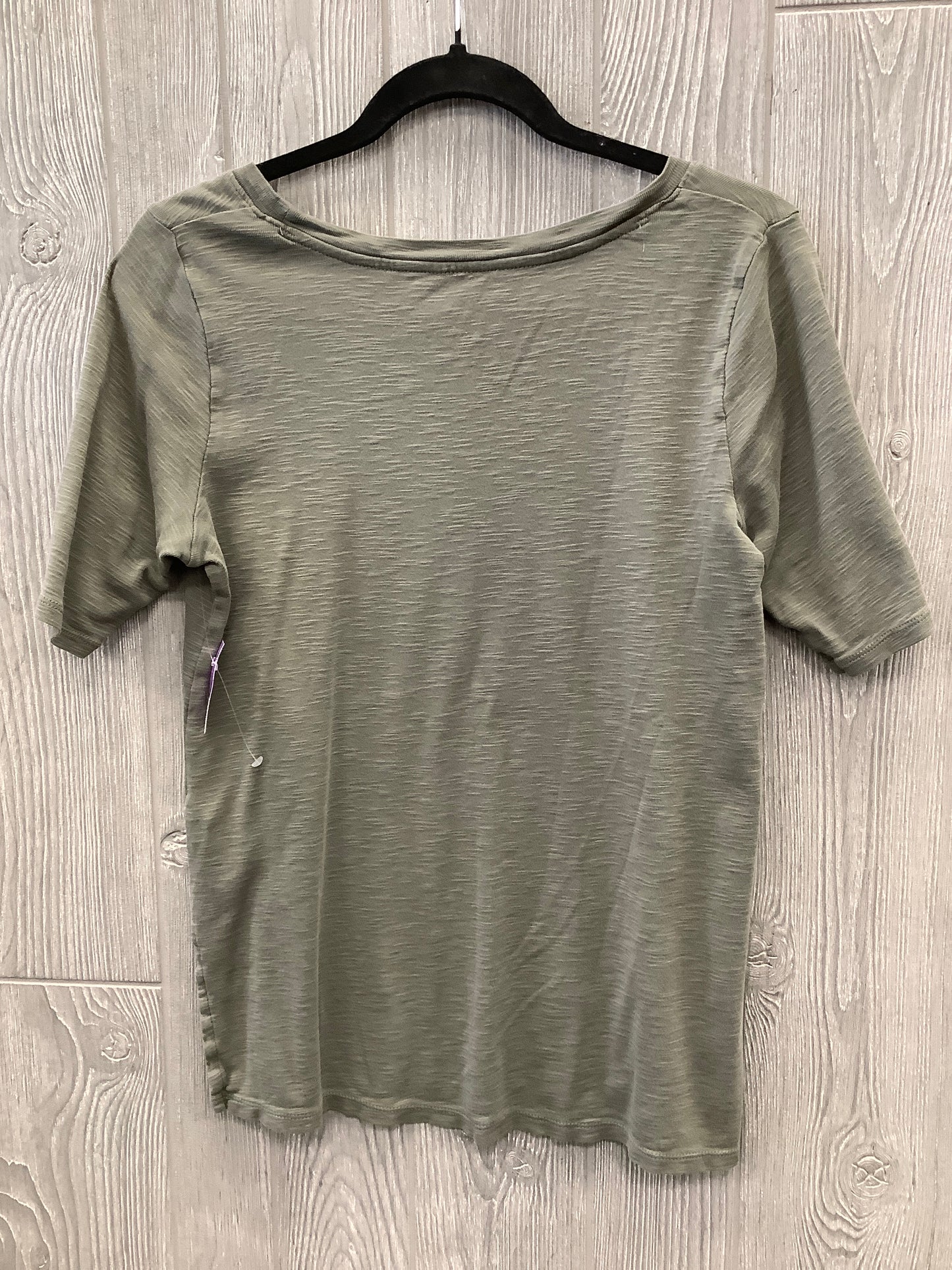 Top Short Sleeve By J. Jill In Green, Size: S