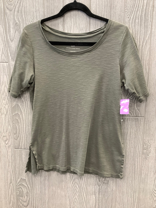 Top Short Sleeve By J. Jill In Green, Size: S