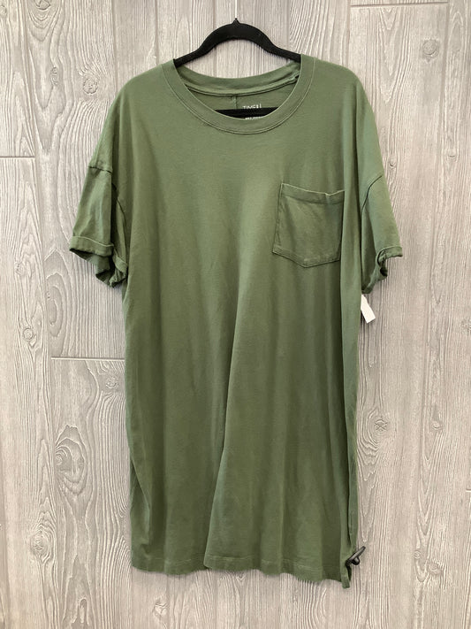 Dress Casual Short By Time And Tru In Green, Size: 3x