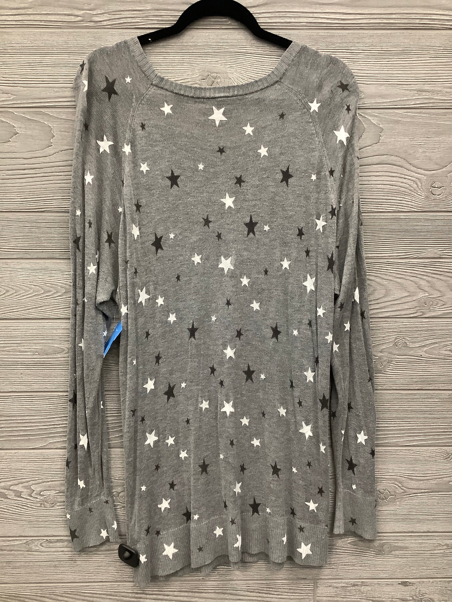 Top Long Sleeve By Torrid In Grey, Size: 3x