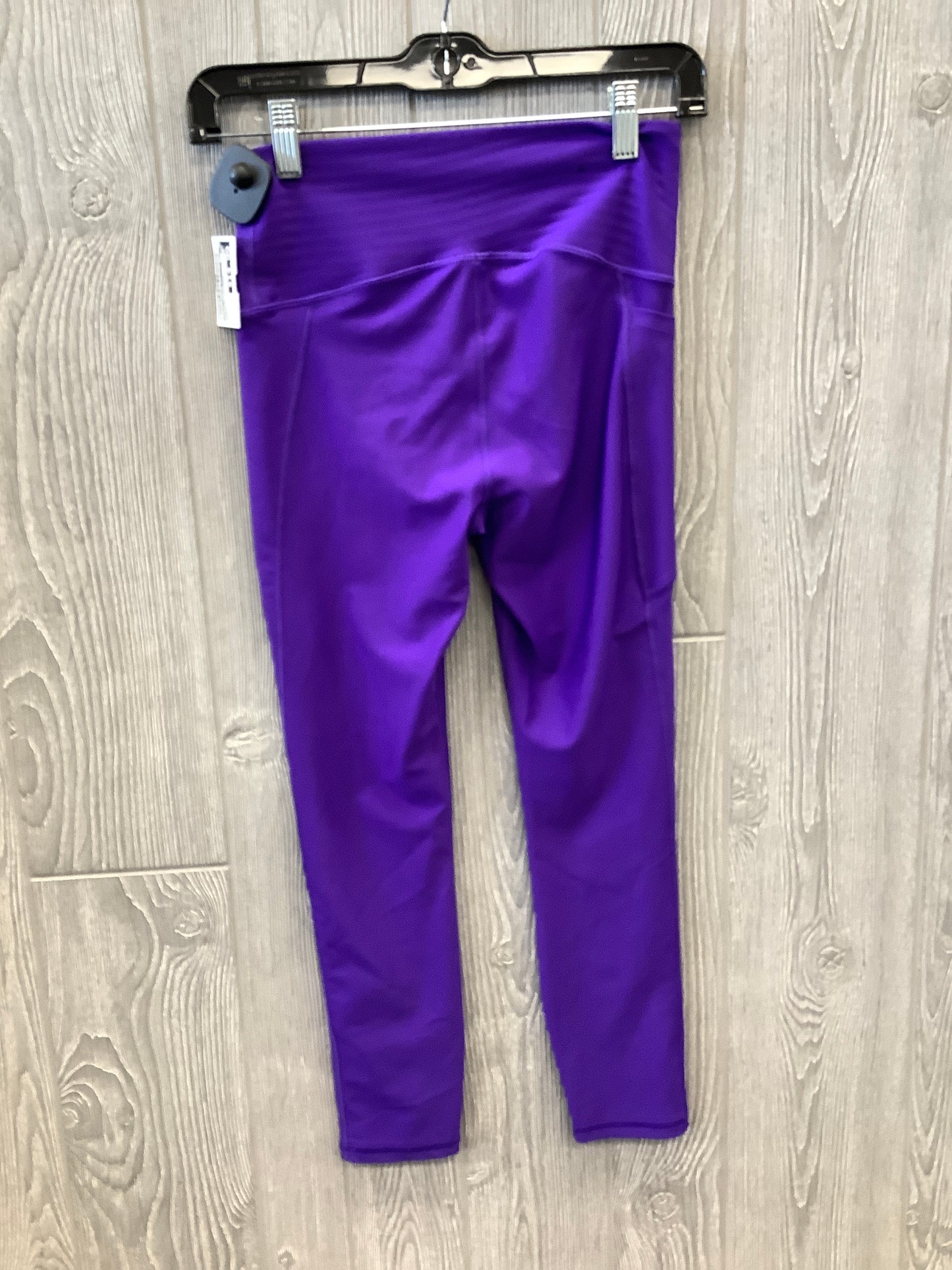 Athletic Leggings By Under Armour In Purple, Size: S