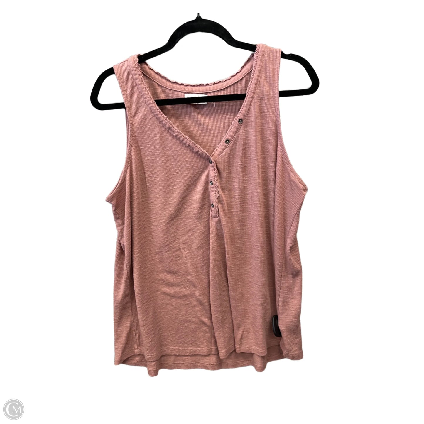 Top Sleeveless By Maurices In Pink, Size: Xxl