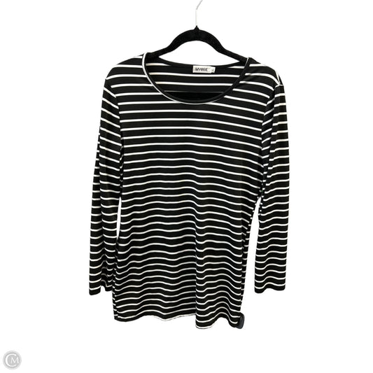 Top Long Sleeve By Clothes Mentor In Striped Pattern, Size: Xl
