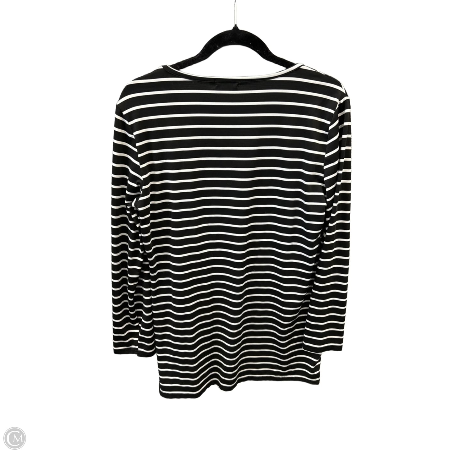 Top Long Sleeve By Clothes Mentor In Striped Pattern, Size: Xl