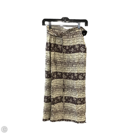 Skirt Midi By Lamadei In Brown, Size: 10