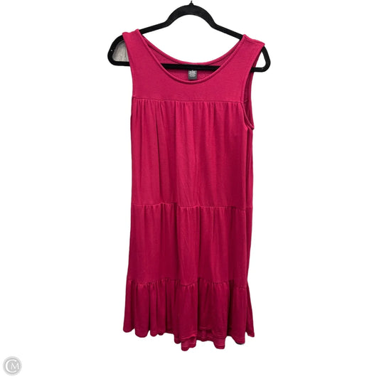 Dress Casual Midi By Chelsea And Theodore In Pink, Size: M