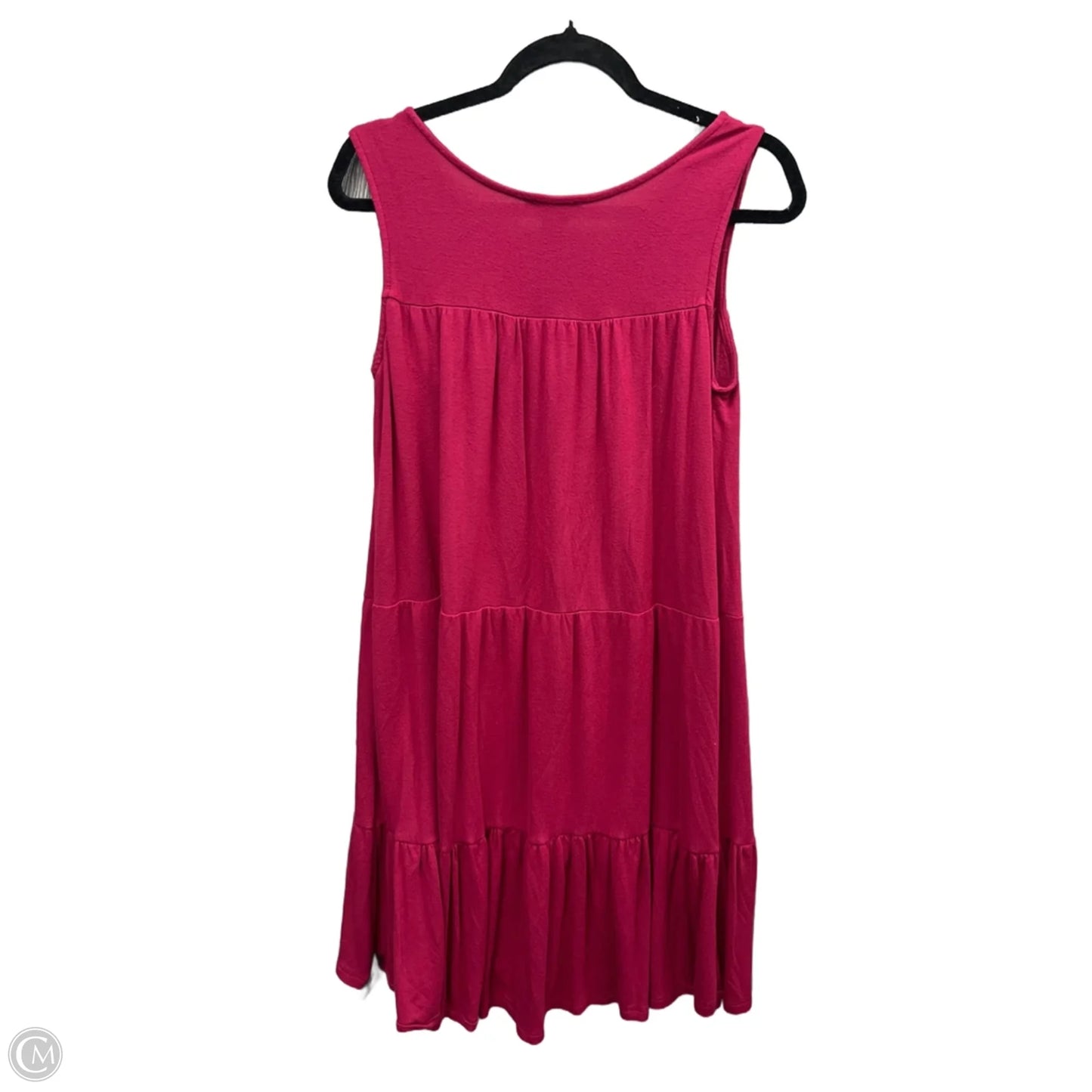 Dress Casual Midi By Chelsea And Theodore In Pink, Size: M