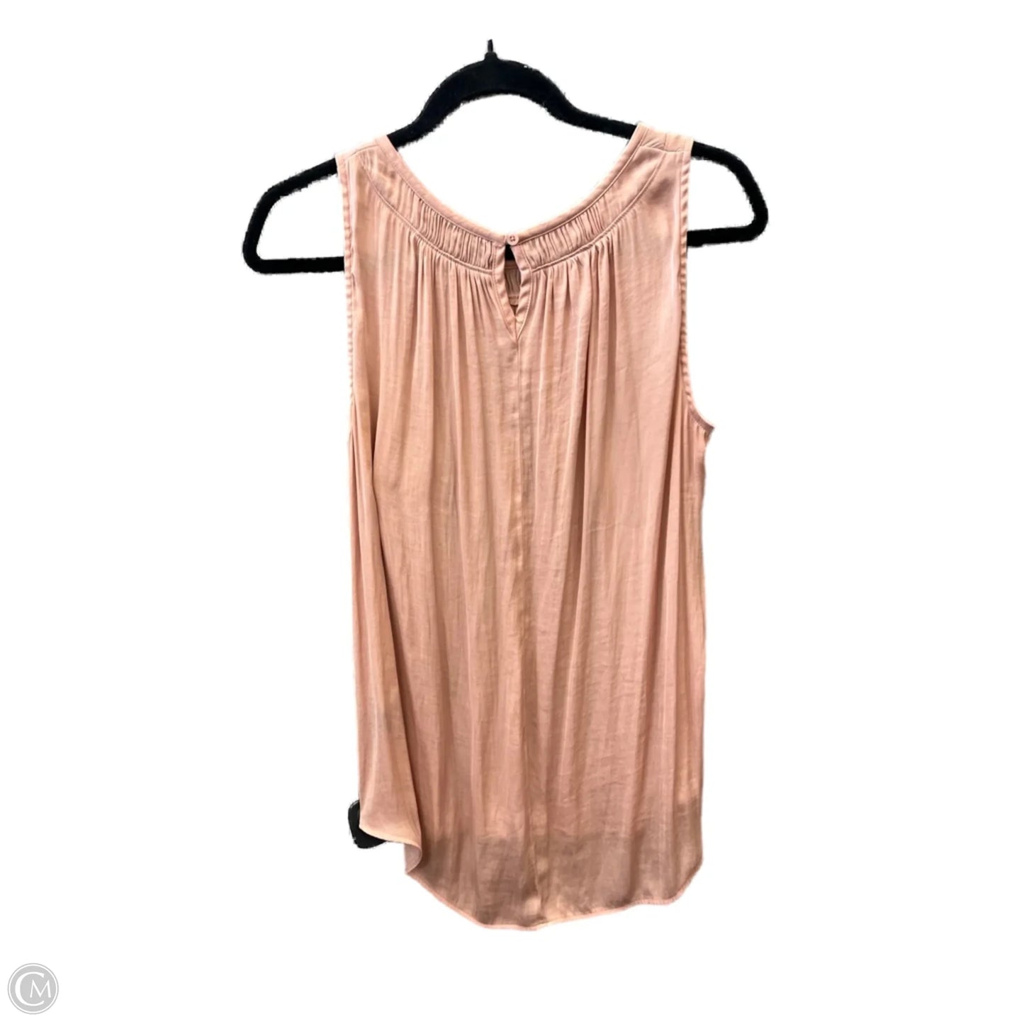 Top Sleeveless By Simply Vera In Pink, Size: M