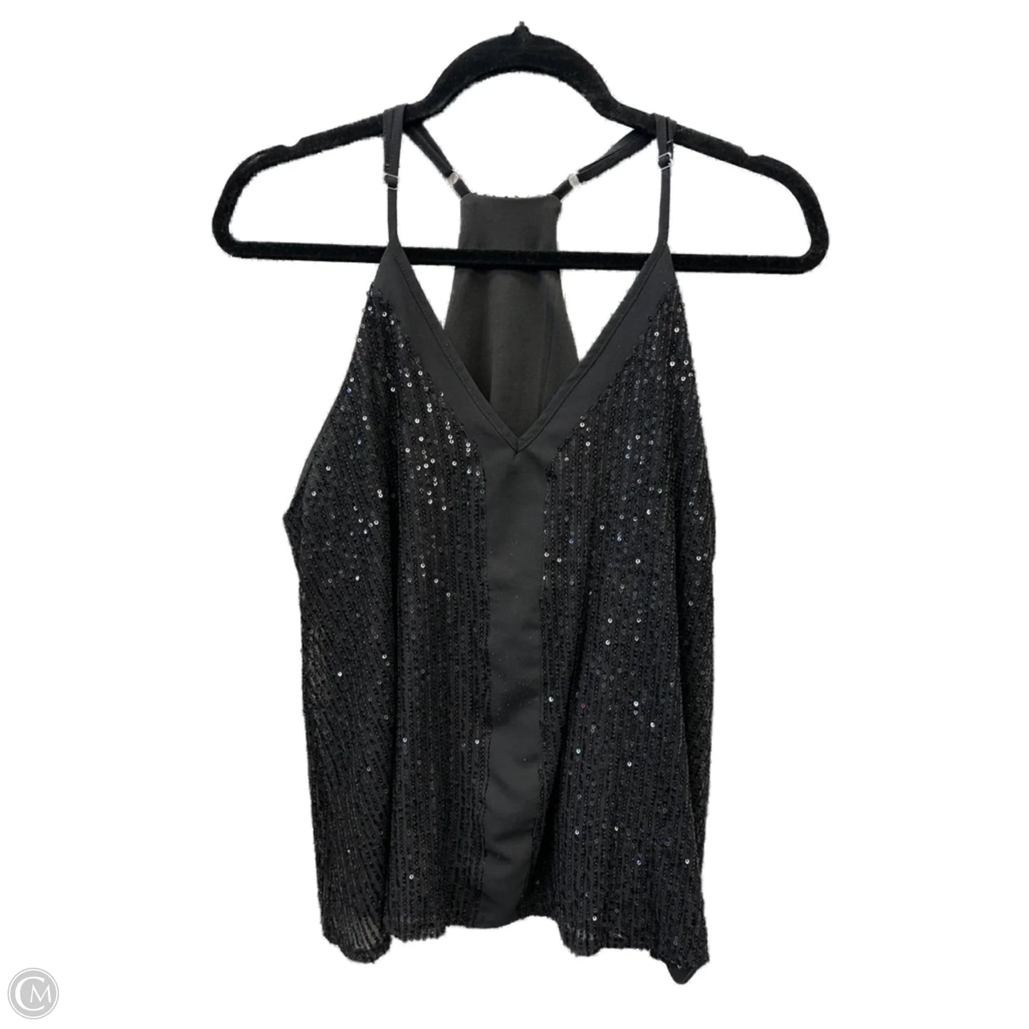 Top Sleeveless By Cme In Black, Size: L