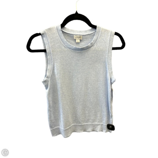 Top Sleeveless By J. Crew In Blue, Size: S