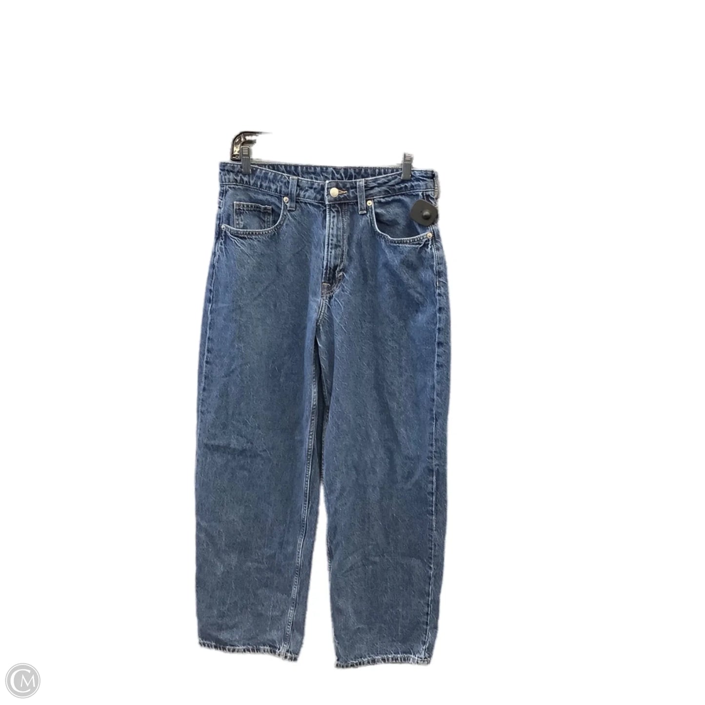Jeans Wide Leg By Cme In Blue Denim, Size: 8