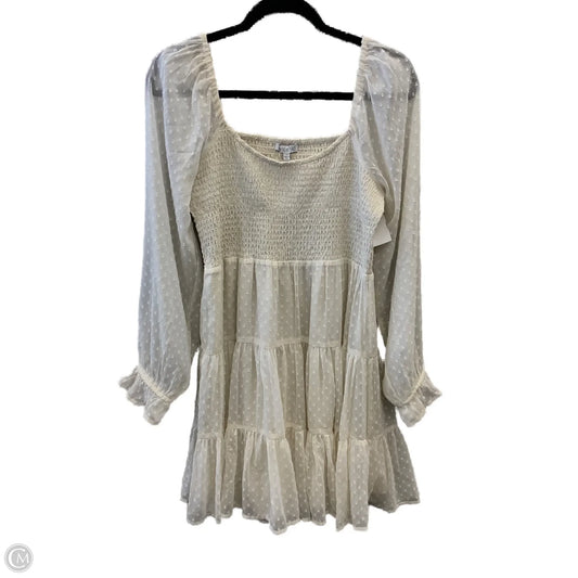 Dress Casual Short By Cme In Cream, Size: L