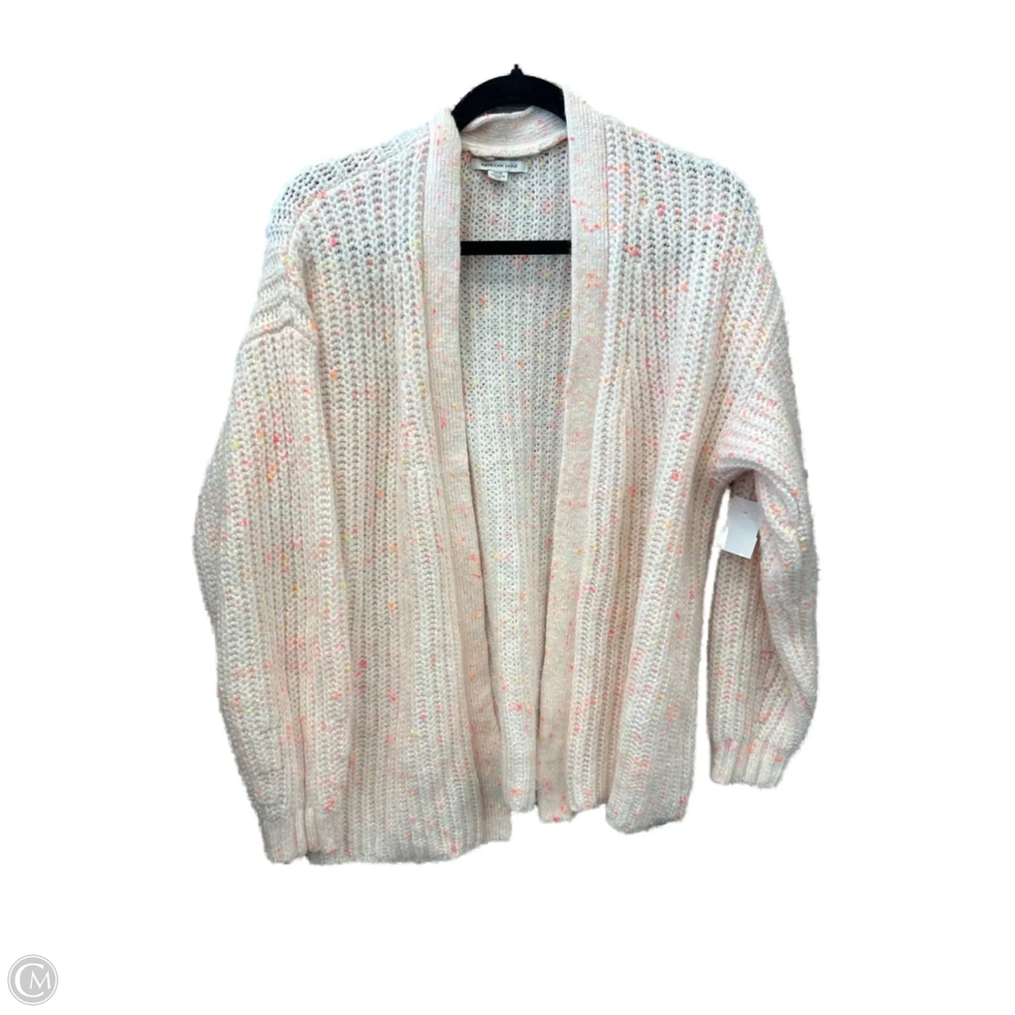 Sweater Cardigan By American Eagle In Pink, Size: S