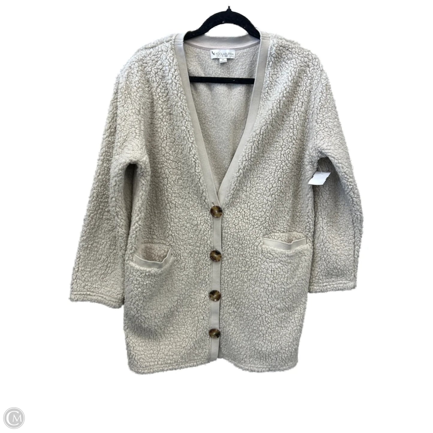 Cardigan By Koolaburra By Ugg In Beige, Size: M