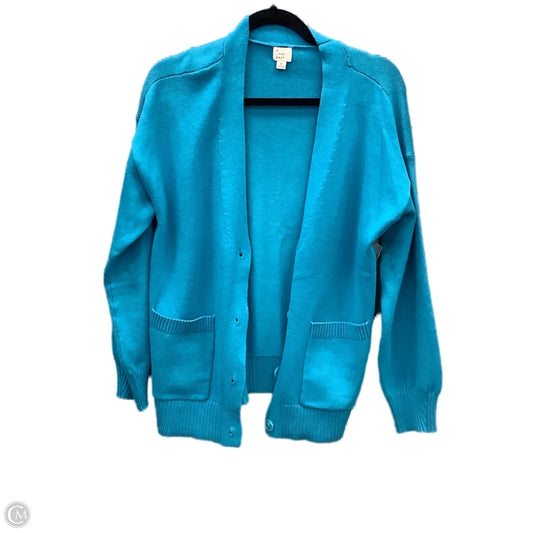 Sweater Cardigan By A New Day In Blue, Size: M