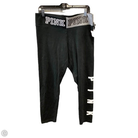 Athletic Leggings By Pink In Black, Size: Xl