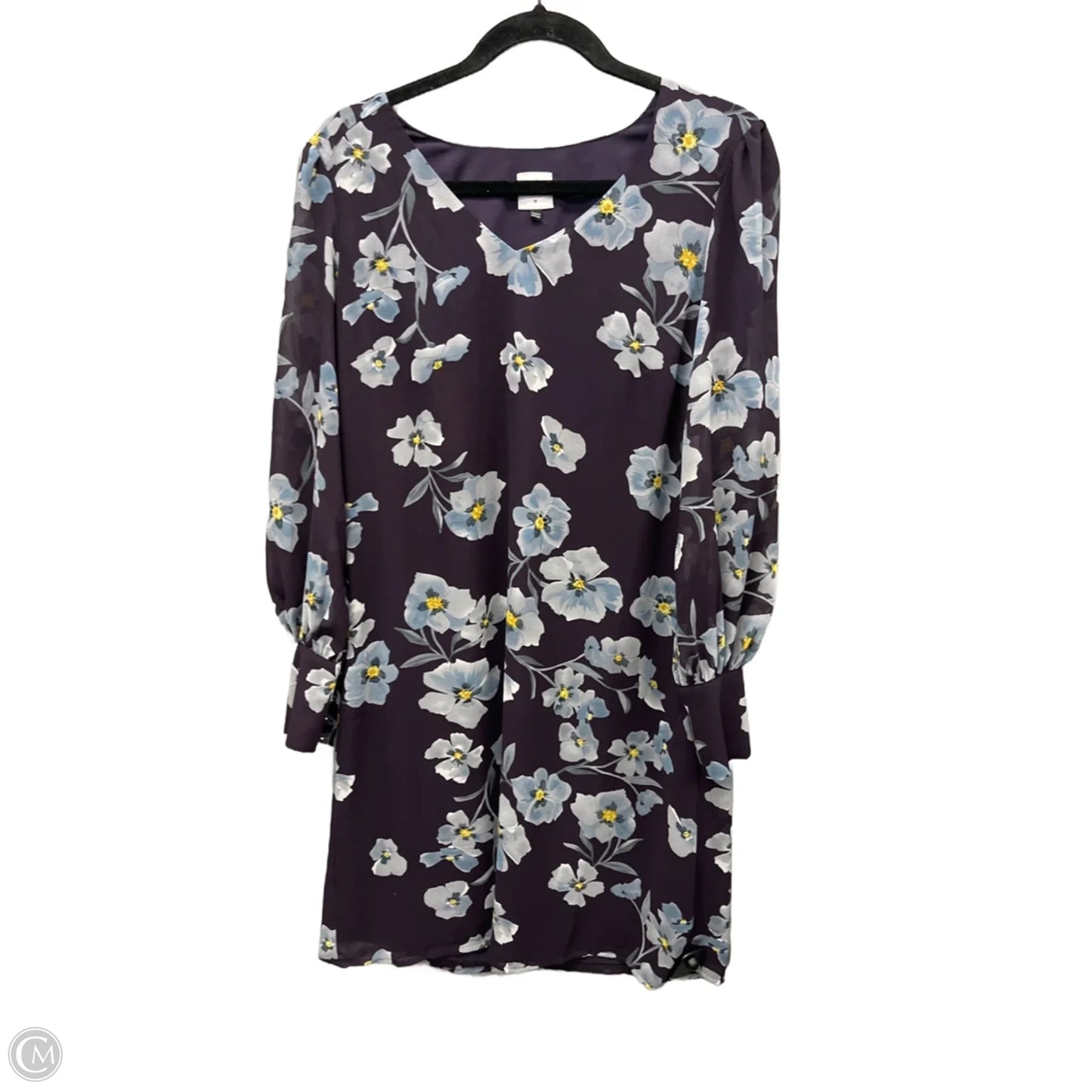 Dress Casual Midi By Cabi In Purple, Size: M