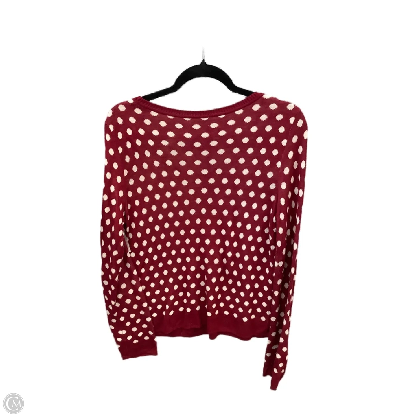 Top Long Sleeve By Kensie In Red, Size: M