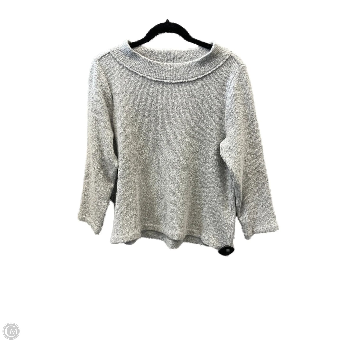 Sweater By Loft In Grey, Size: M