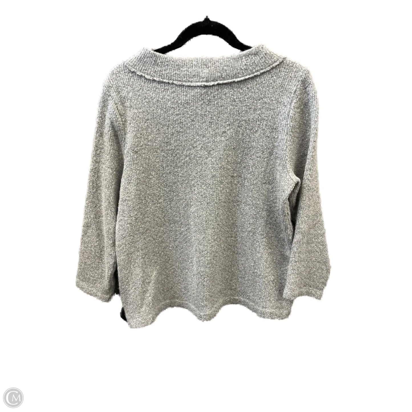 Sweater By Loft In Grey, Size: M