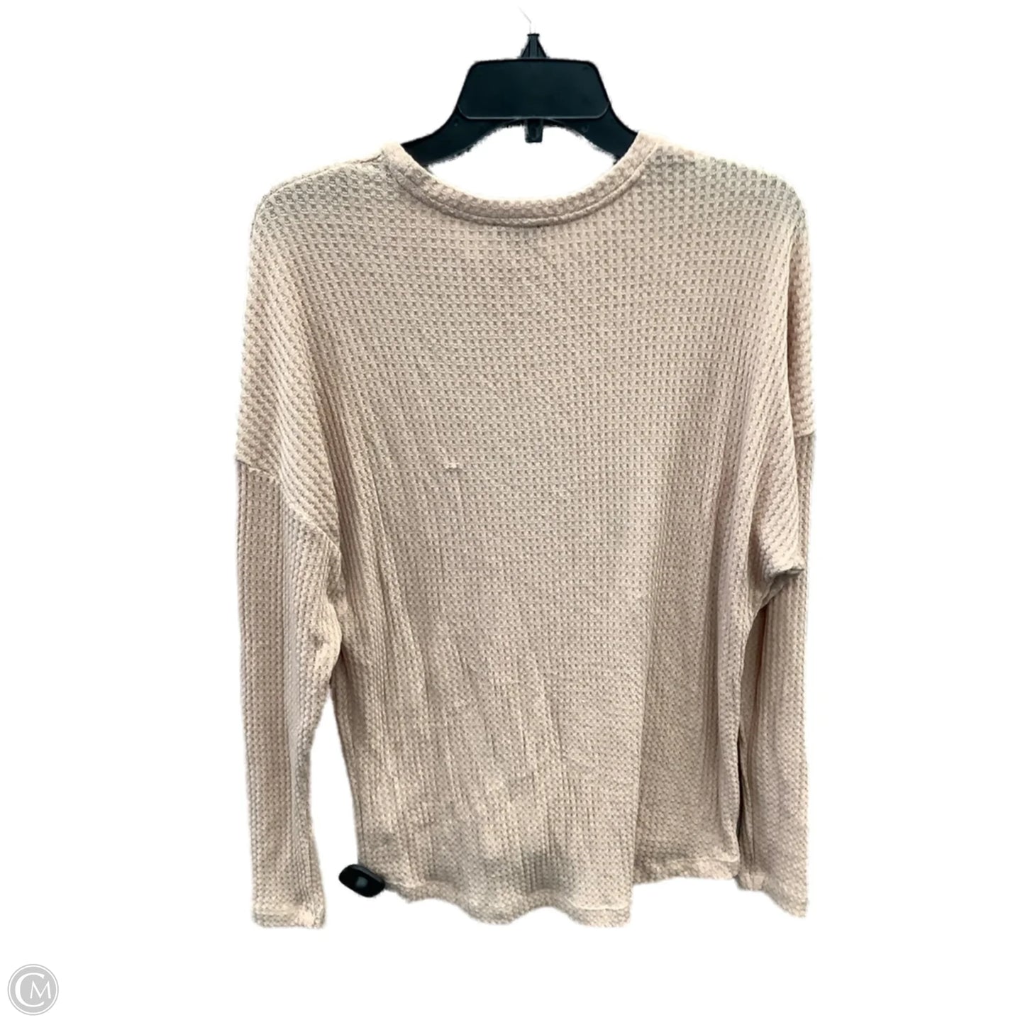 Top Long Sleeve By Express In Pink, Size: S