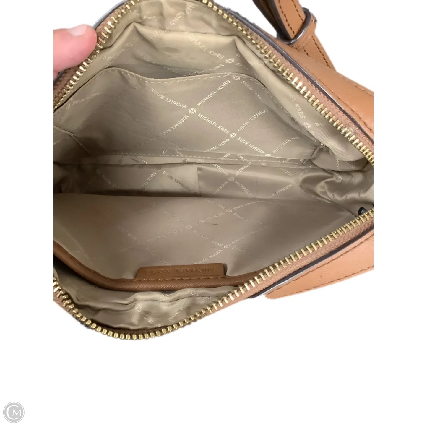 Crossbody Designer By Michael Kors, Size: Medium