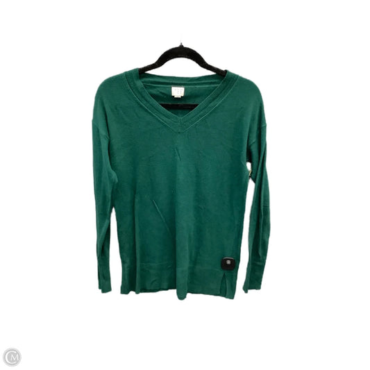 Top Long Sleeve By A New Day In Green, Size: S
