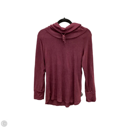 Top Long Sleeve By 41 Hawthorn In Maroon, Size: S
