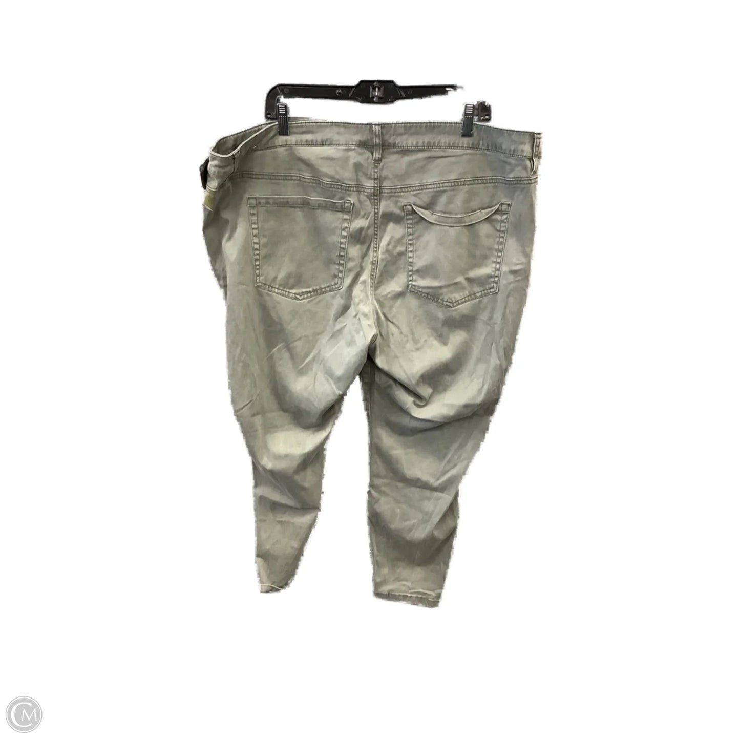 Jeans Skinny By Lane Bryant In Green, Size: 24