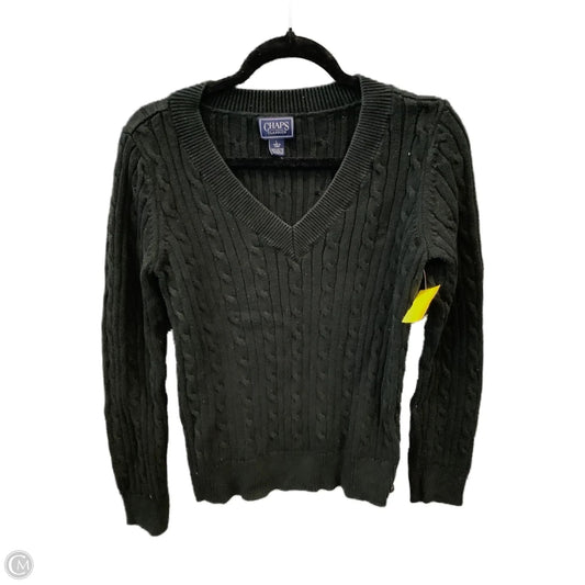 Sweater By Chaps In Black, Size: L