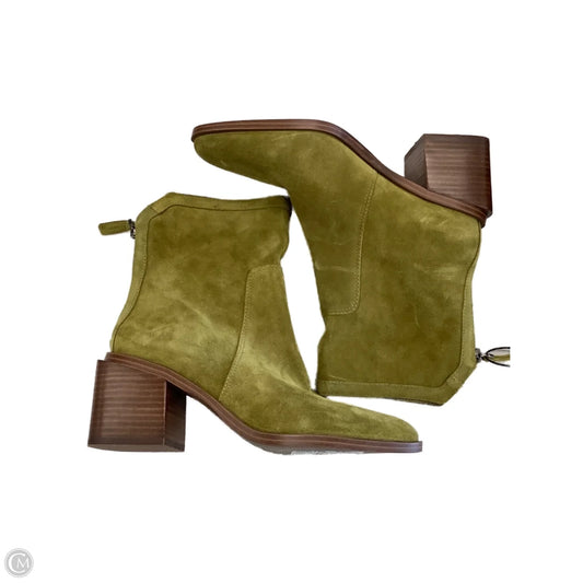 Boots Ankle Heels By Vince Camuto In Green, Size: 8