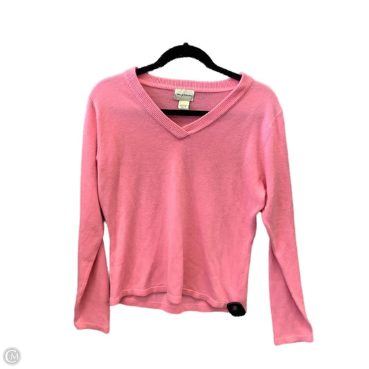 Top Long Sleeve By Falls Creek In Pink, Size: S