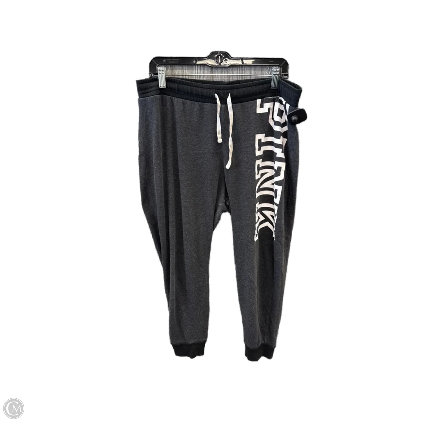Pants Lounge By Pink In Grey, Size: L