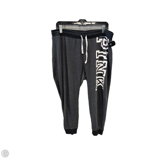 Pants Lounge By Pink In Grey, Size: L
