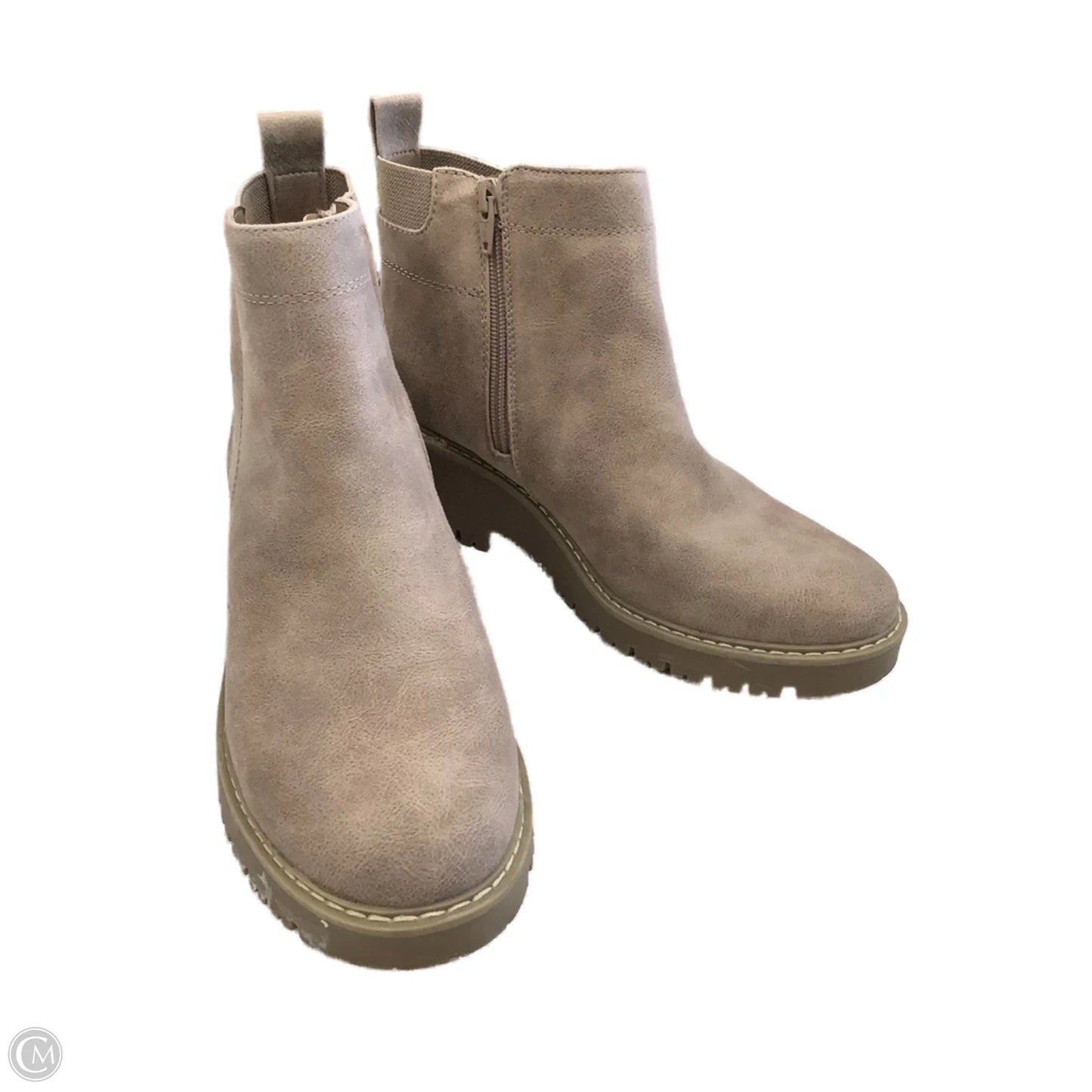 Boots Ankle Flats By Cliffs By White Mountain In Brown, Size: 9