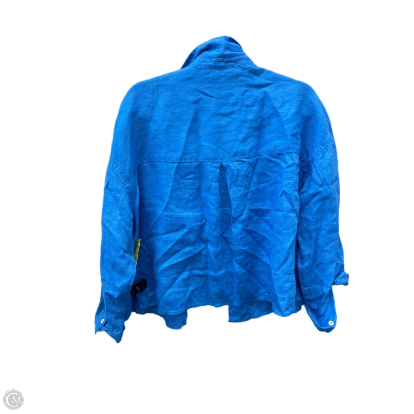 Top Long Sleeve By Cynthia Rowley In Blue, Size: L