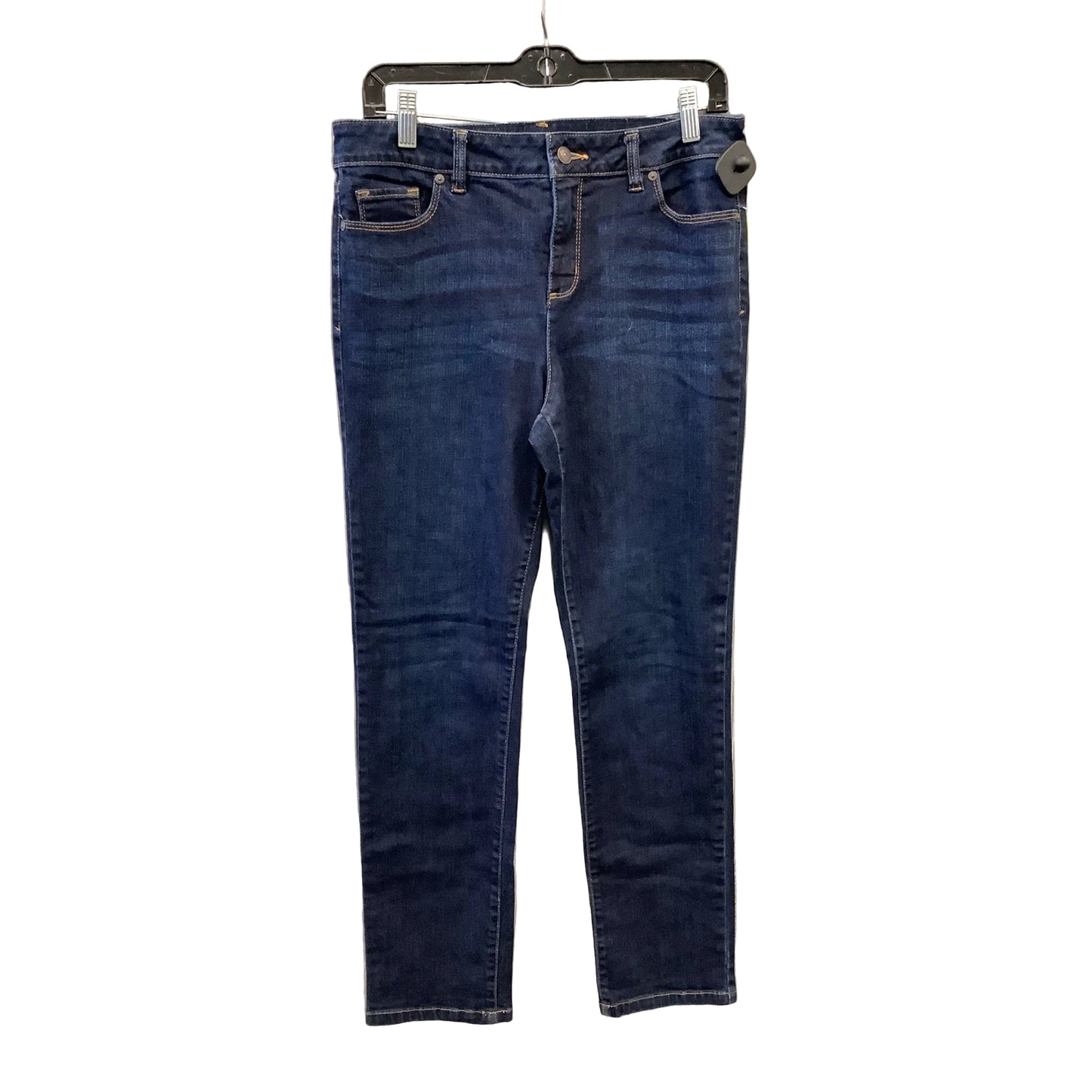 Jeans Straight By Liz Claiborne In Blue Denim, Size: 6
