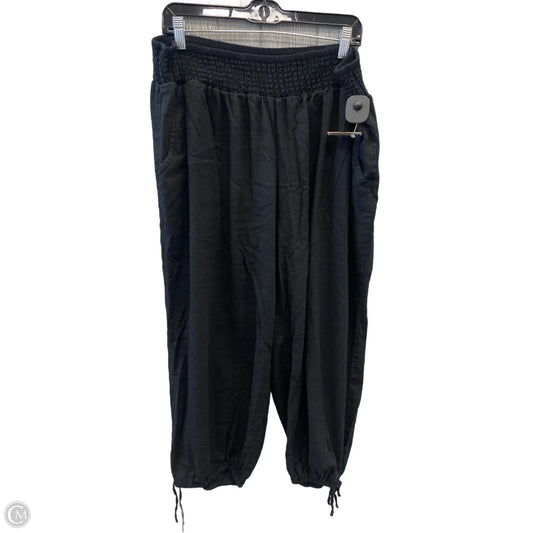 Pants Linen By Old Navy In Black, Size: 18