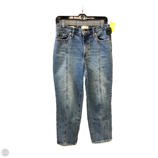 Jeans Straight By Universal Thread In Blue Denim, Size: 6
