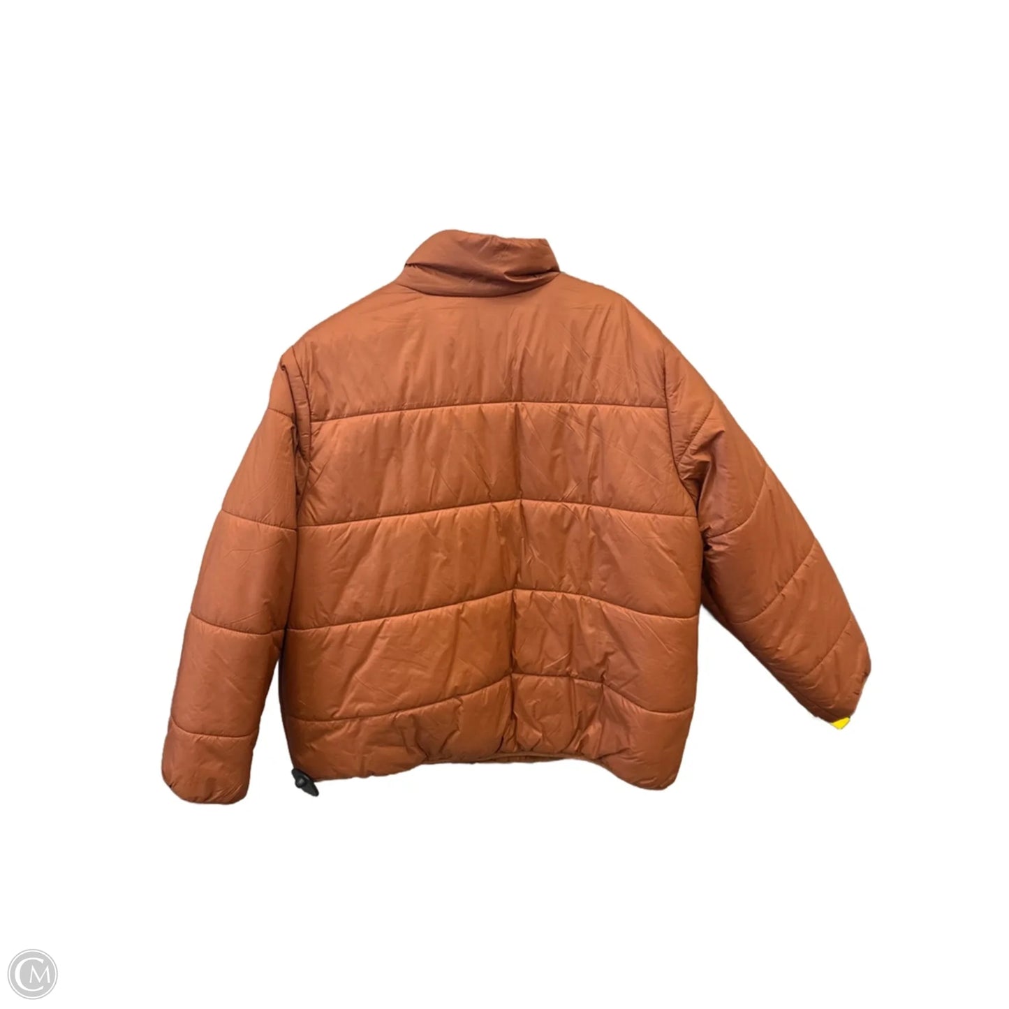 Jacket Puffer & Quilted By Universal Thread In Bronze, Size: 1x