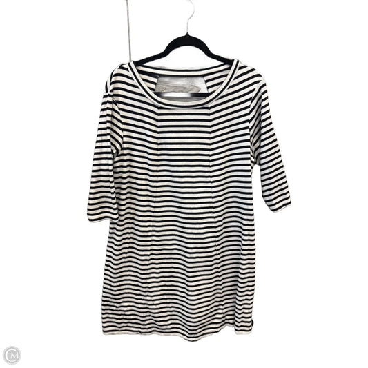 Dress Casual Short By Emma And Michele In Black & White, Size: 2x