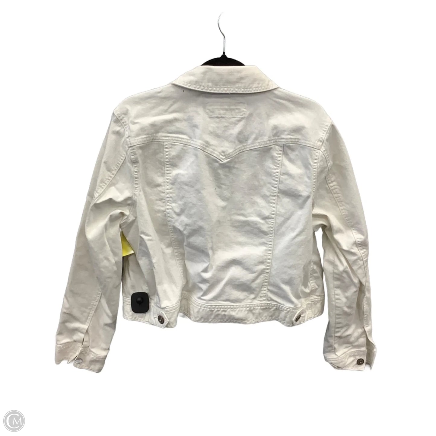 Jacket Denim By Maurices In White Denim, Size: Xs