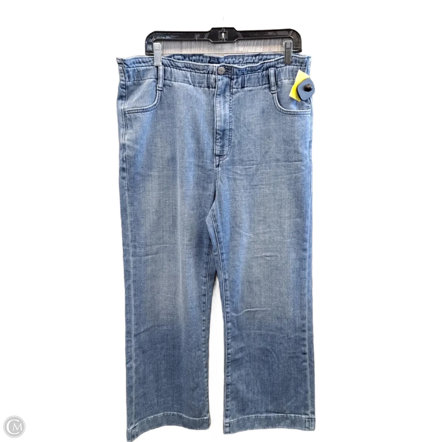 Jeans Wide Leg By J. Crew In Blue Denim, Size: 12