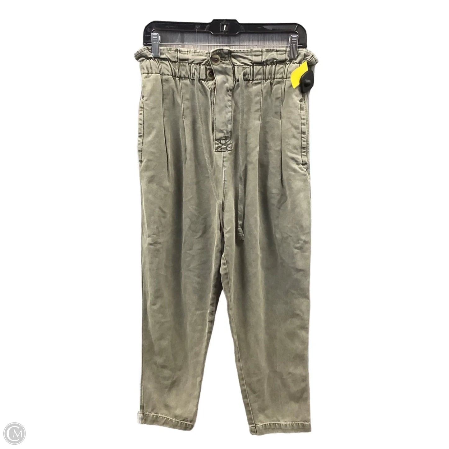 Pants Linen By Free People In Green, Size: 4